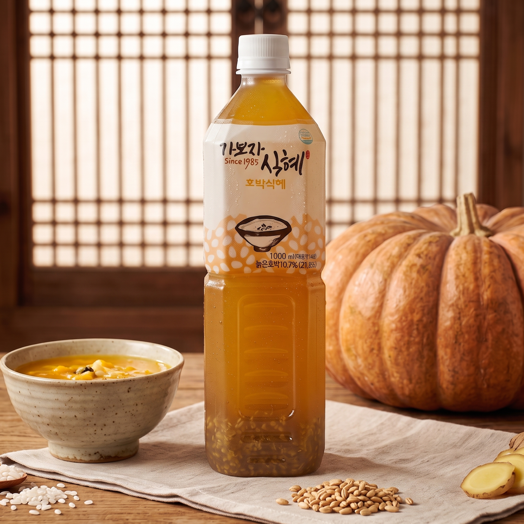 [섬을담다] HACCP인증 가보자 호박식혜 전통음료 1000ml,12개